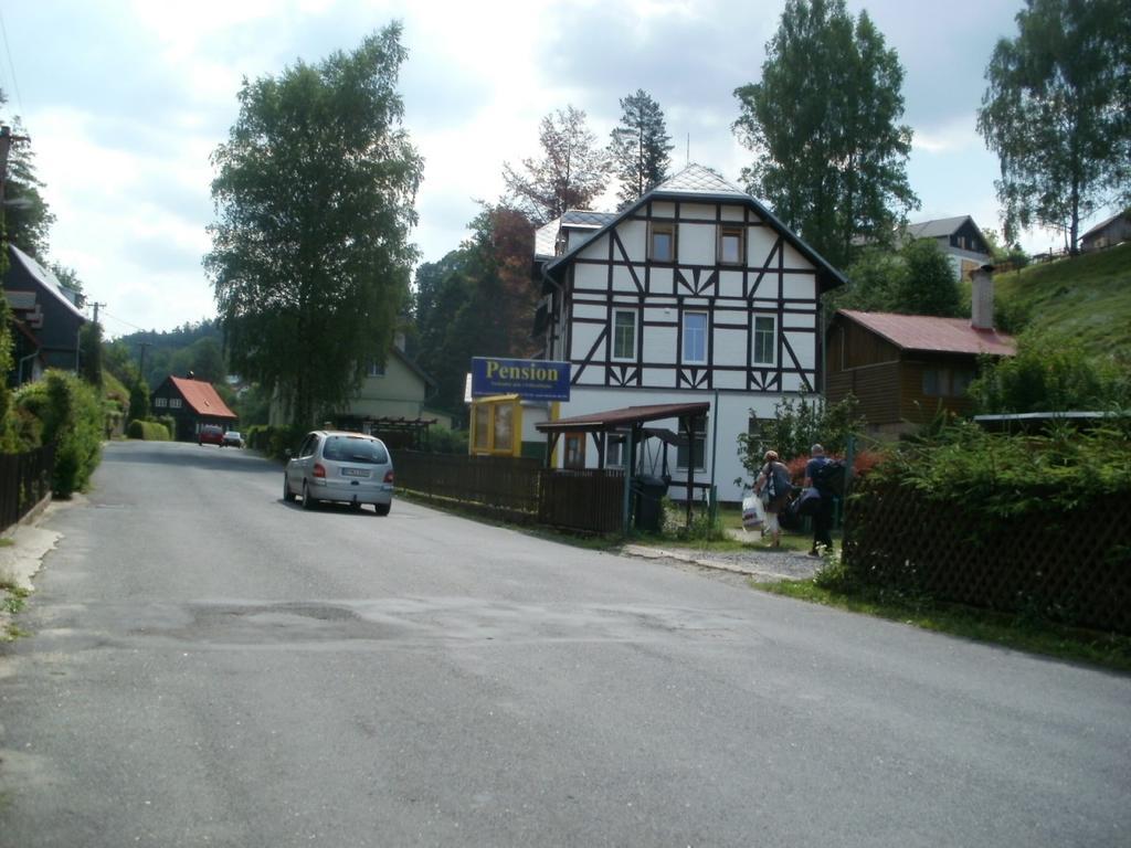 Penzion Falkenstejn Česká Kamenice Exteriér fotografie